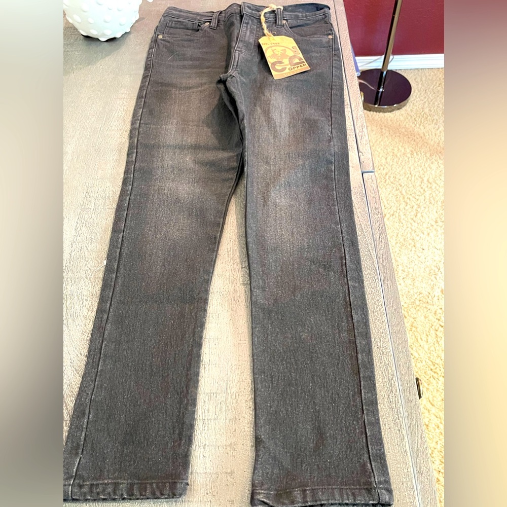 Boys Copper Denim Jeans